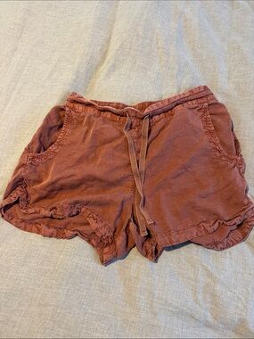 Caslon tencel shorts small